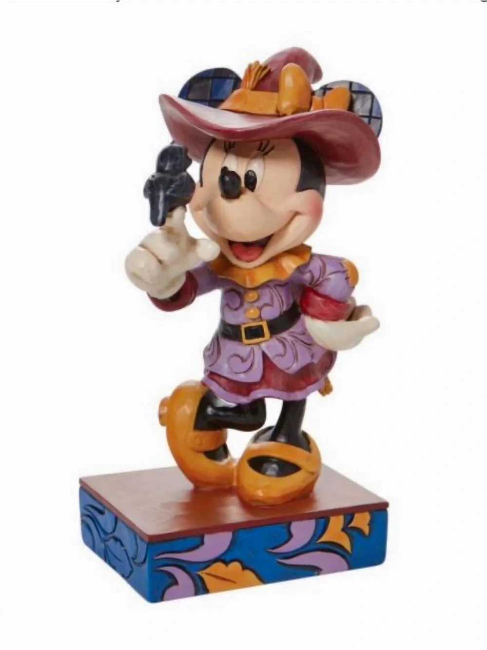 Jim Shore Disney Minnie scarecrow figurine